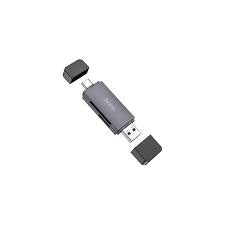 Lecteur de Carte 2 en 1 HOCO – USB & Type-C, Ultra Rapide 5Gbps