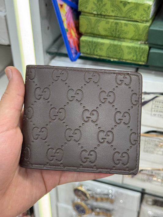 WAALLET GUCCI HOMME MARRON