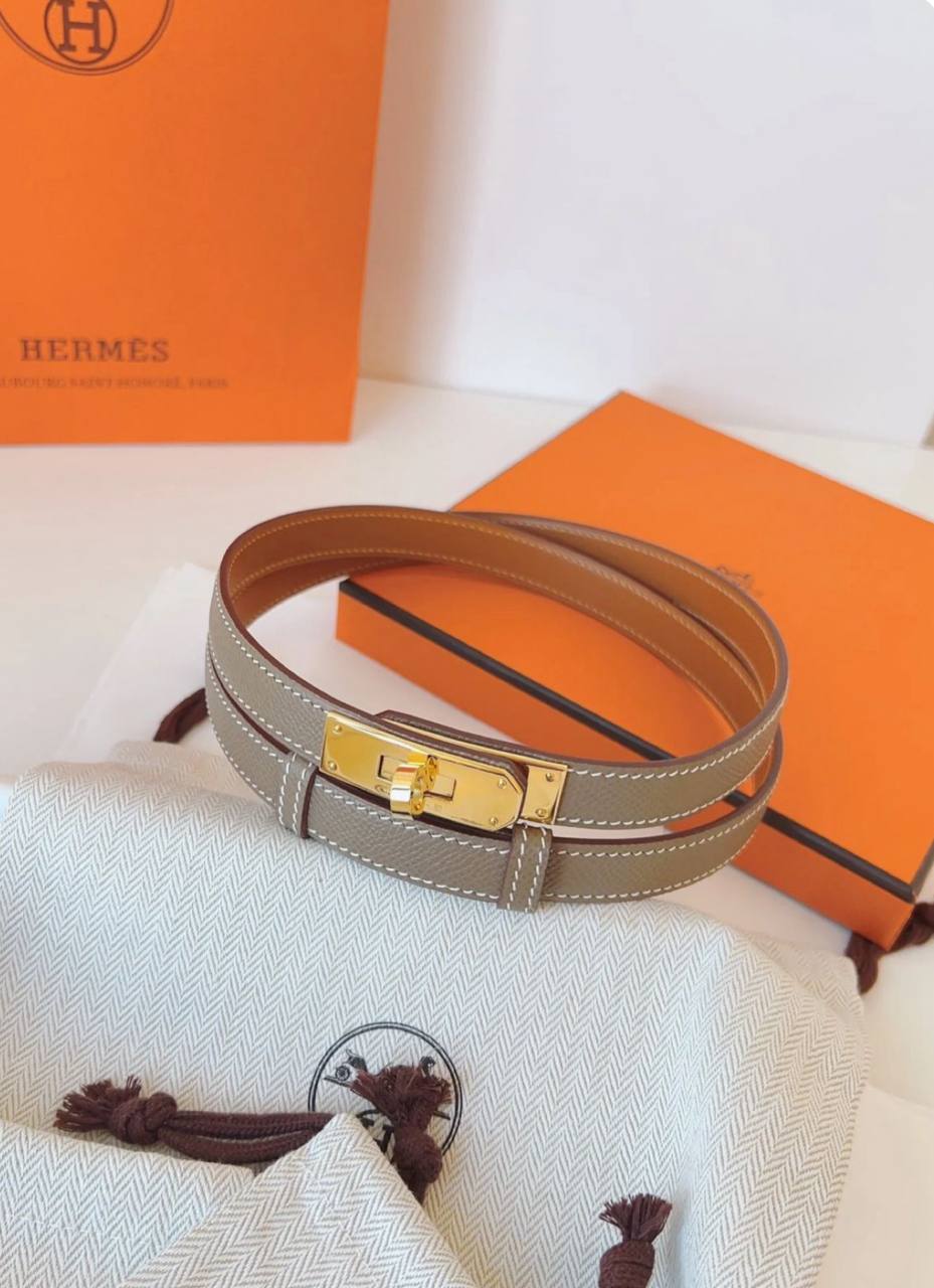 Ceinture hermes Femme en cuir premium
