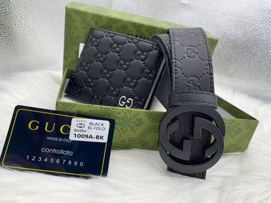 Ensemble Cadeau Homme – Ceinture & Portefeuille