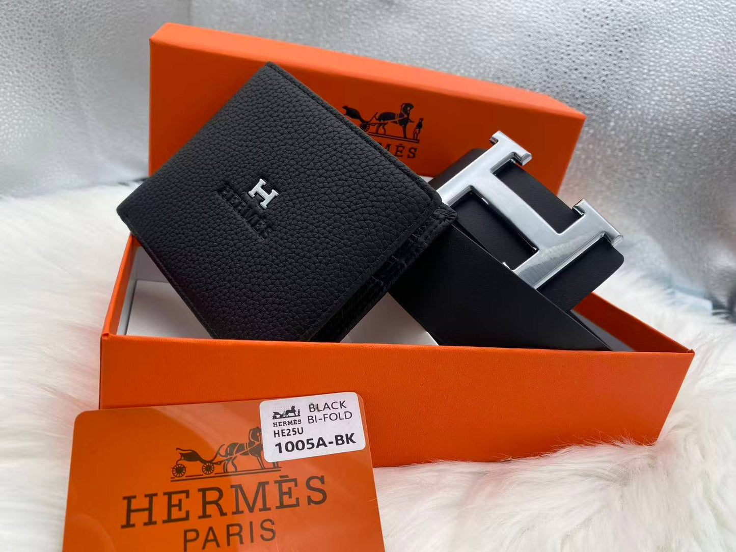 Ensemble Cadeau Homme – Ceinture & Portefeuille